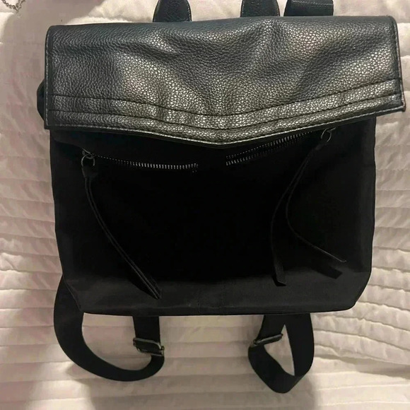 Botkier Trigger Mini Nylon Backpack New York Bag black purse women carry all - Picture 4 of 9